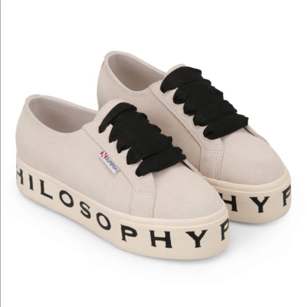 Superga x Philosophy Suede Sneakers PRICE DROP